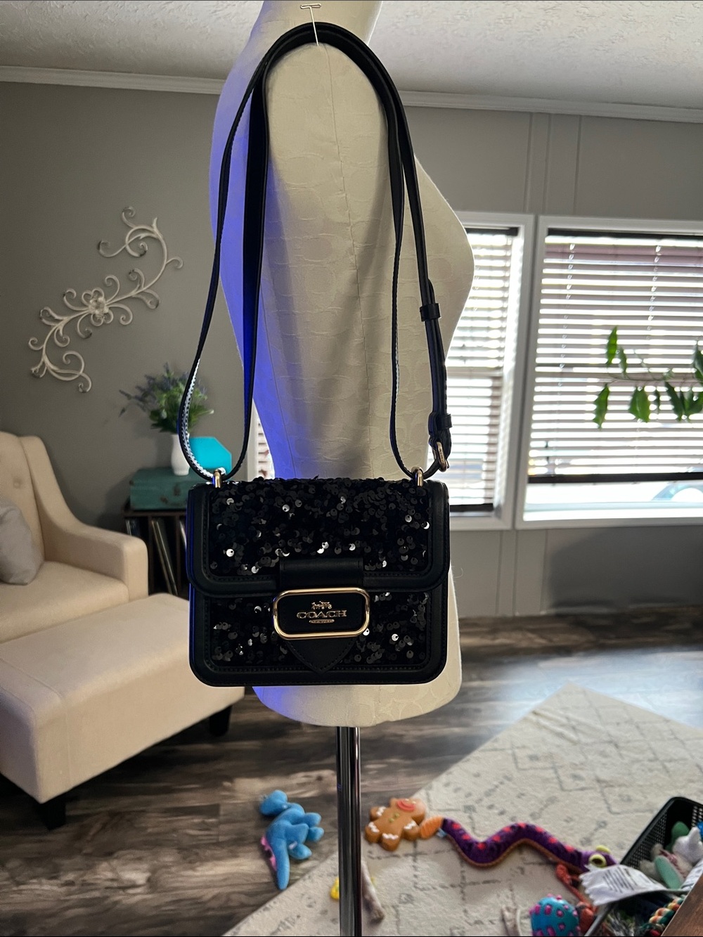 Coach Sequin Shoulder bag/Crossbody